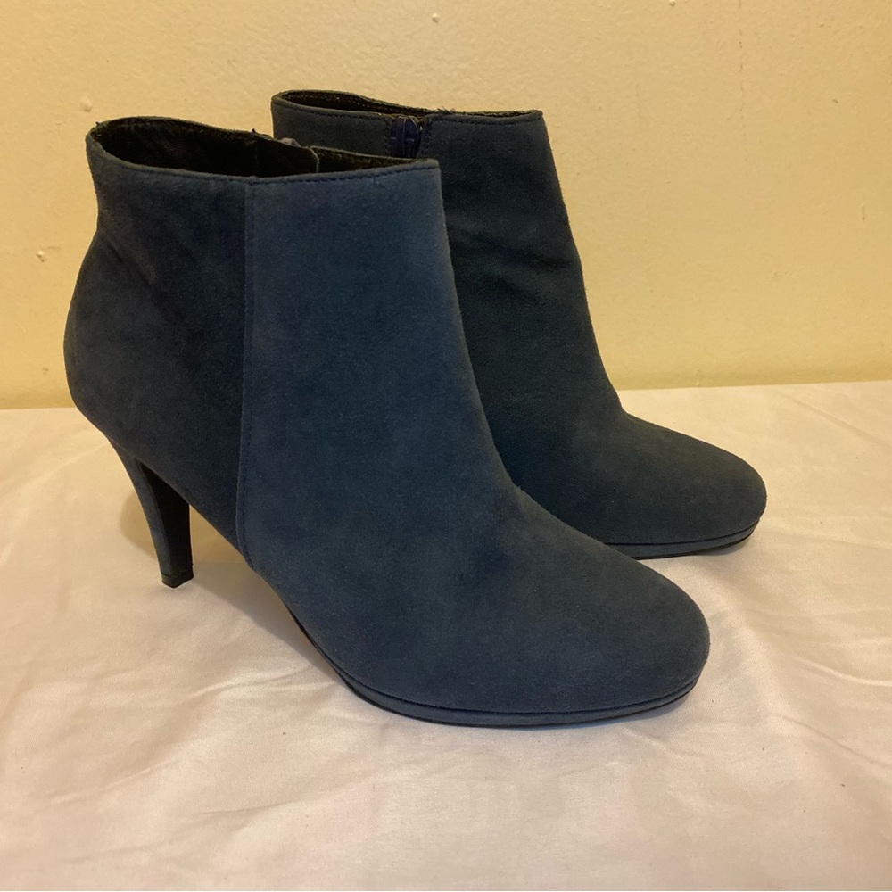Minelli Navy Ankle Boots